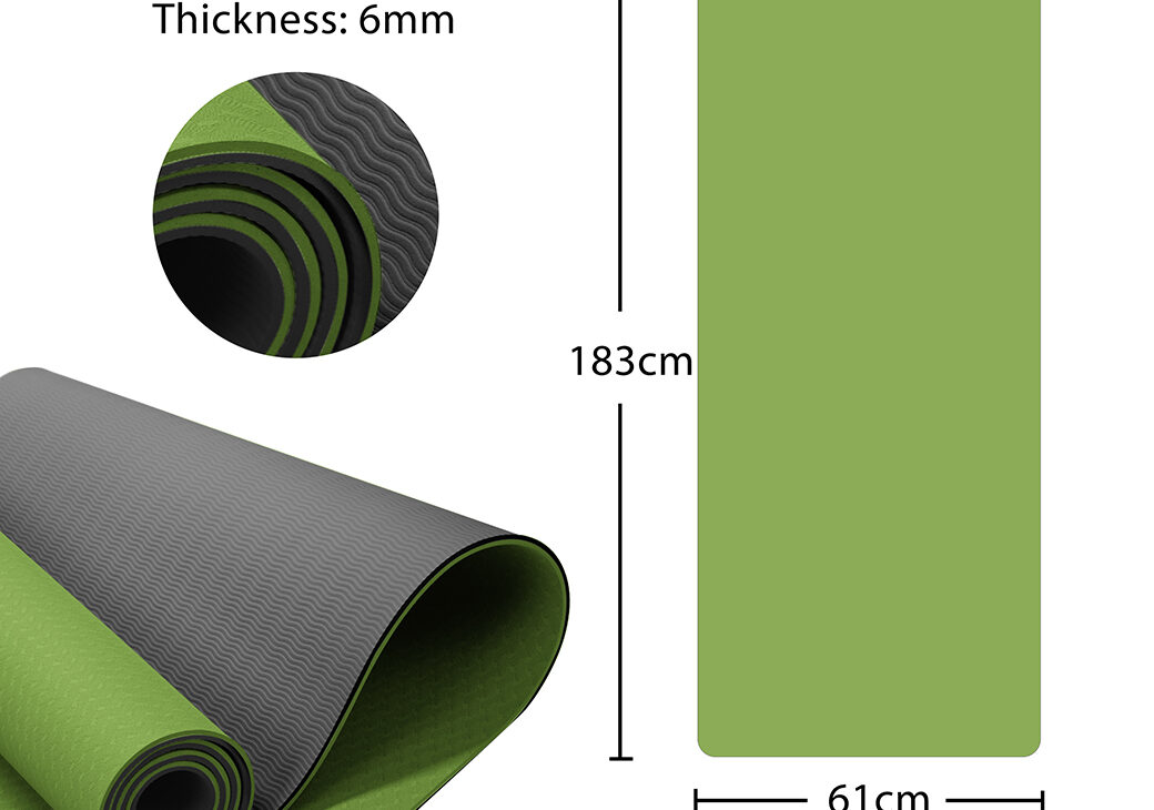 PRODUCT INFOGRAPHIC FOR YOGA MAT